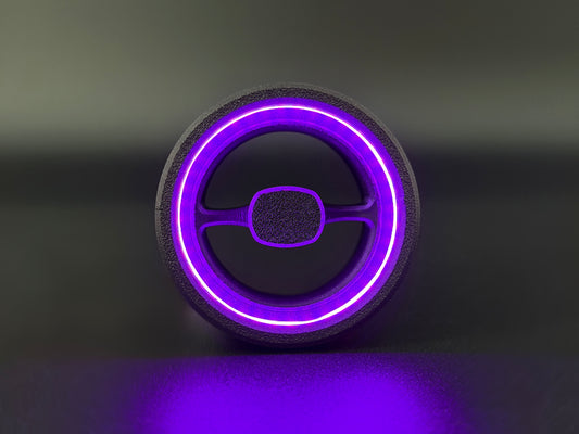 GlowVent Nebula Black, custom air vent for Mazda MX5 NA / NB / NBFL