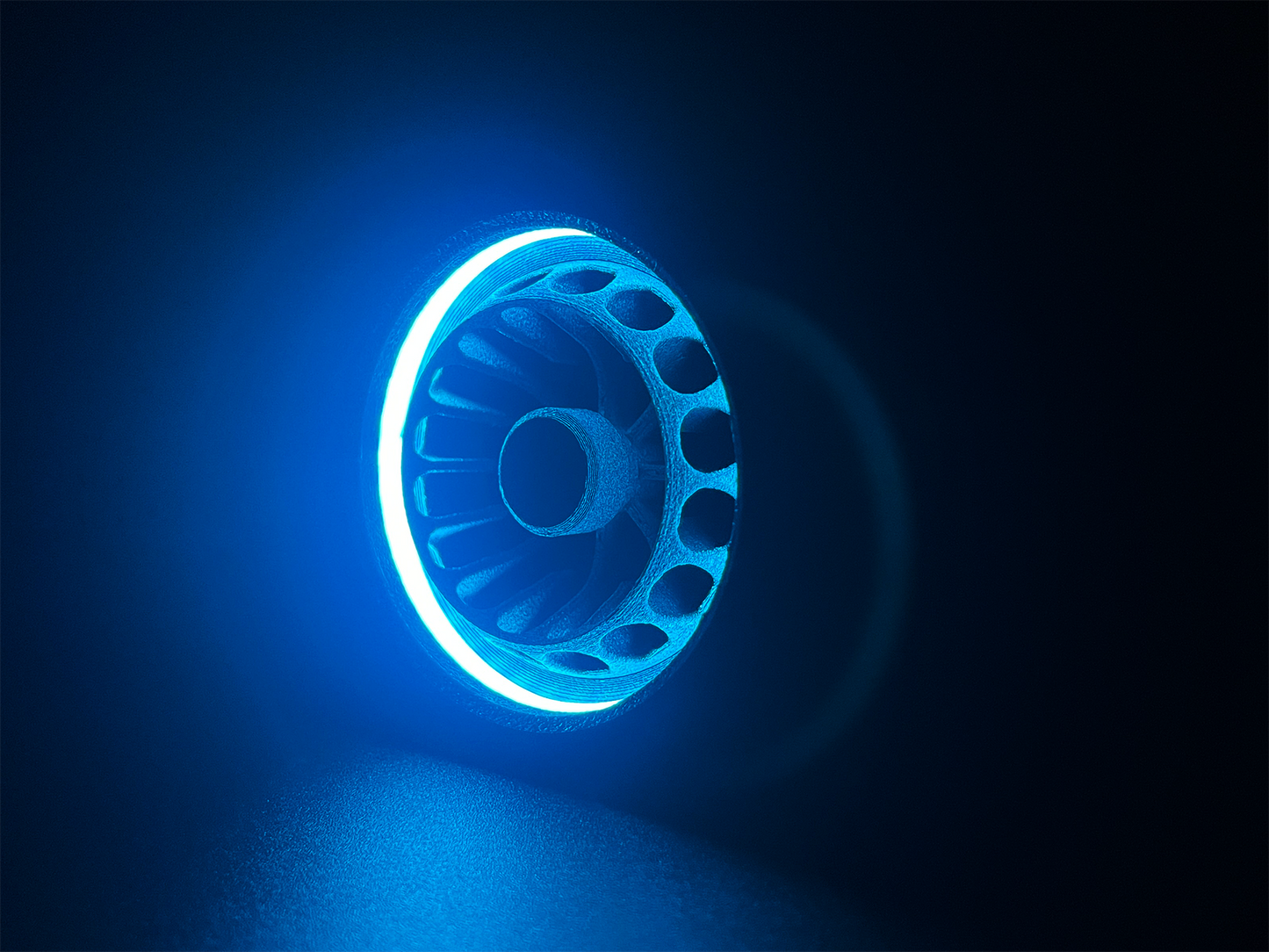 GlowVent One Black Set, custom air vent for Mazda MX5 NB / NBFL