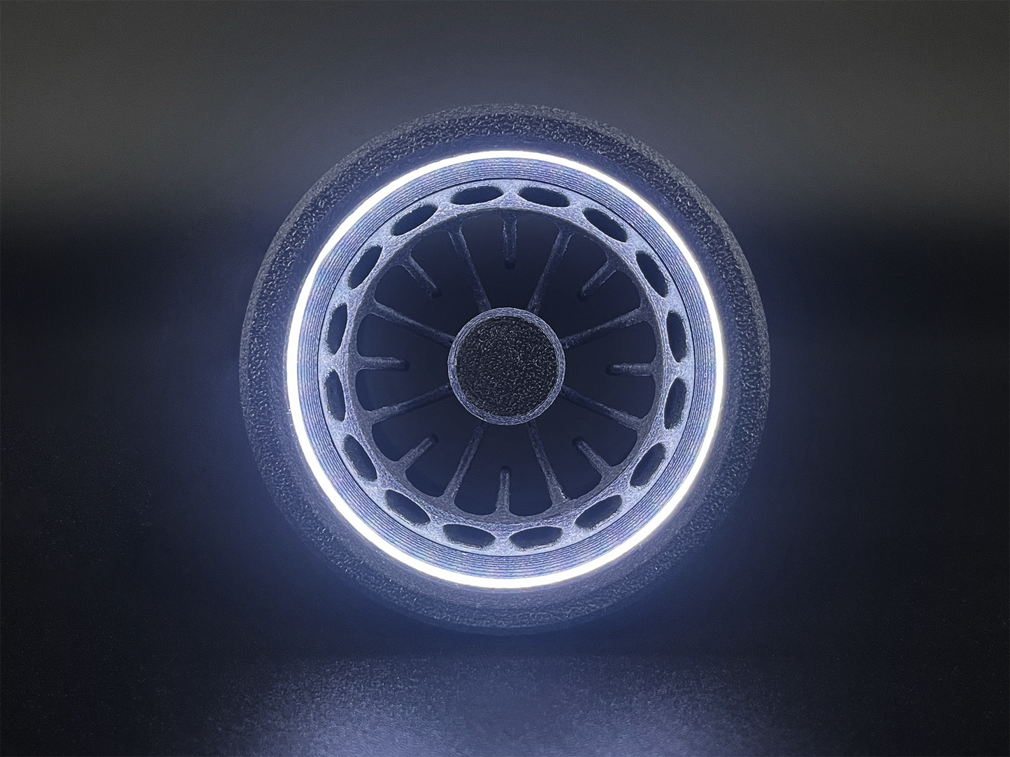 GlowVent One Black, custom air vent for Mazda MX5 NB / NBFL