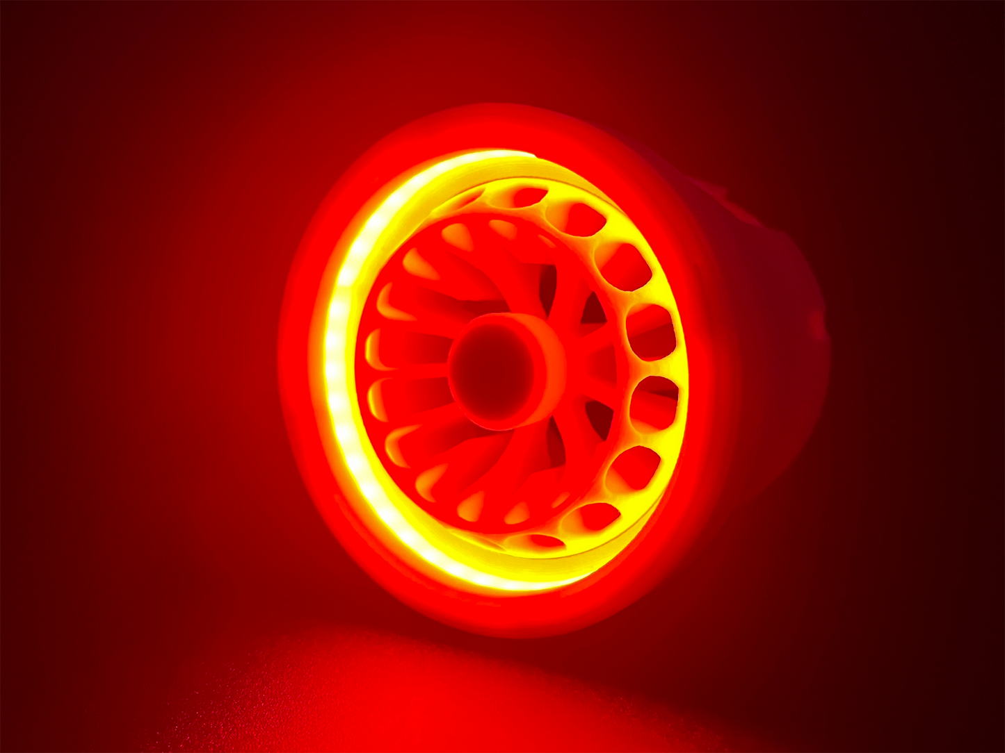 GlowVent One White Set, custom air vent for Mazda MX5 NB / NBFL