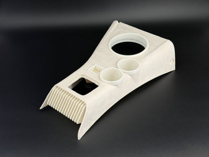 GlowCore One Limited White Edition, custom center console for Mazda MX5 NB / NBFL