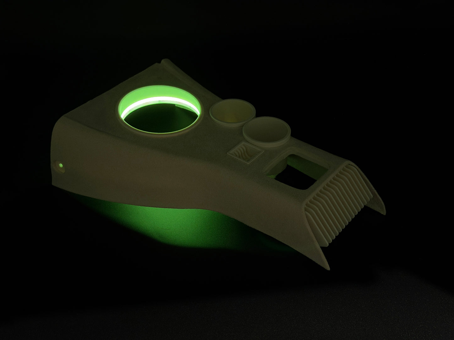 GlowCore One Limited White Edition, custom center console for Mazda MX5 NB / NBFL