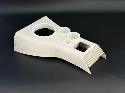 GlowCore One Limited White Edition, custom center console for Mazda MX5 NB / NBFL