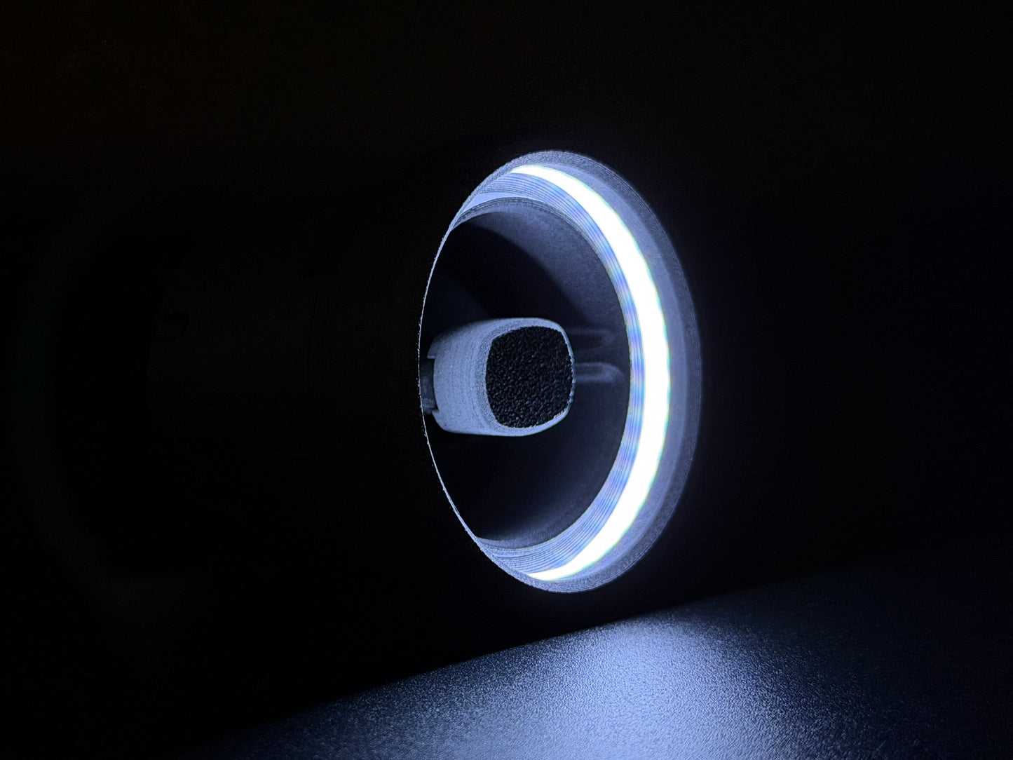 GlowVent Nebula Black, custom air vent for Mazda MX5 NA / NB