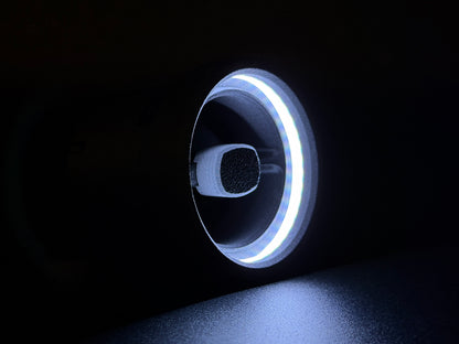 GlowVent Nebula Black, custom air vent for Mazda MX5 NA / NB