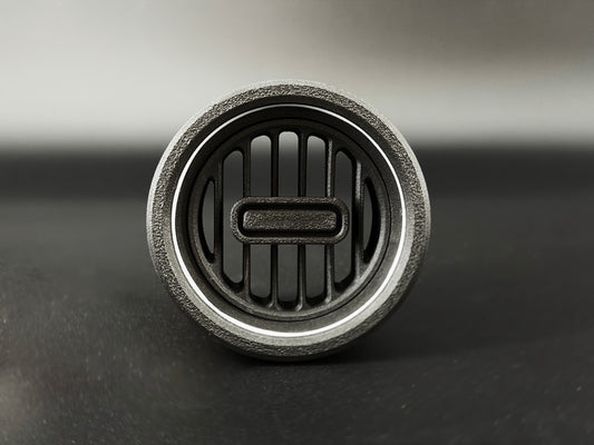 GlowVent Titan Black, custom air vent for Mazda MX5 NA / NB / NBFL