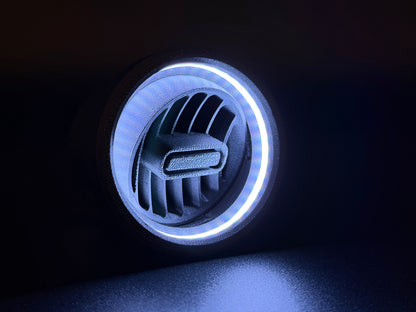 GlowVent Titan Black, custom air vent for Mazda MX5 NA / NB
