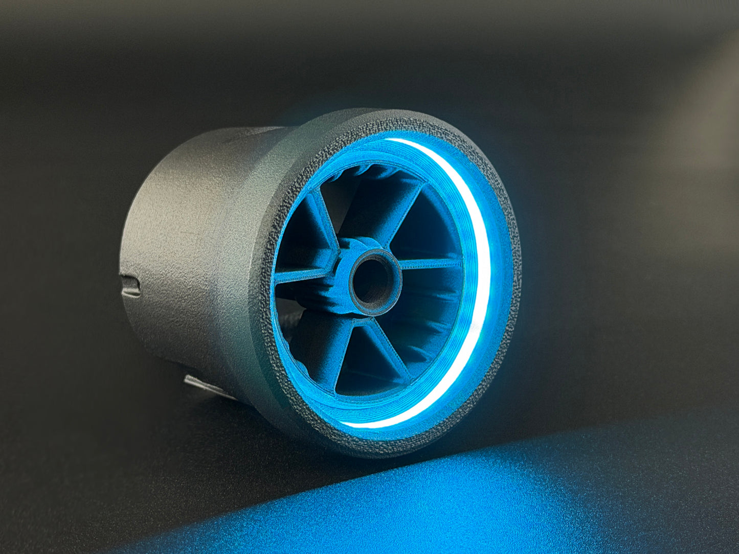 GlowVent Antares Black, custom air vent for Mazda MX5 NA / NB