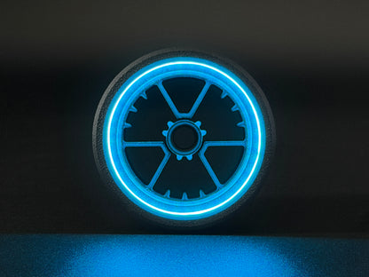 GlowVent Antares Black, custom air vent for Mazda MX5 NA / NB