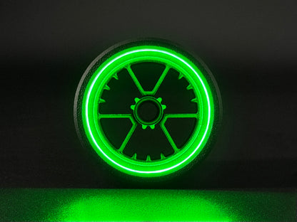 GlowVent Antares Black, custom air vent for Mazda MX5 NA / NB