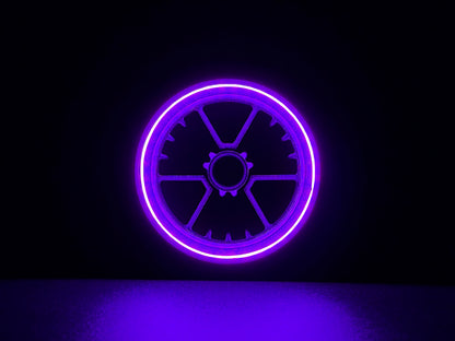 GlowVent Antares Black, custom air vent for Mazda MX5 NA / NB