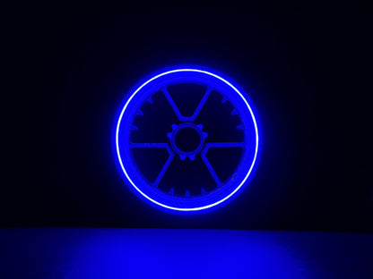 GlowVent Antares Black, custom air vent for Mazda MX5 NA / NB