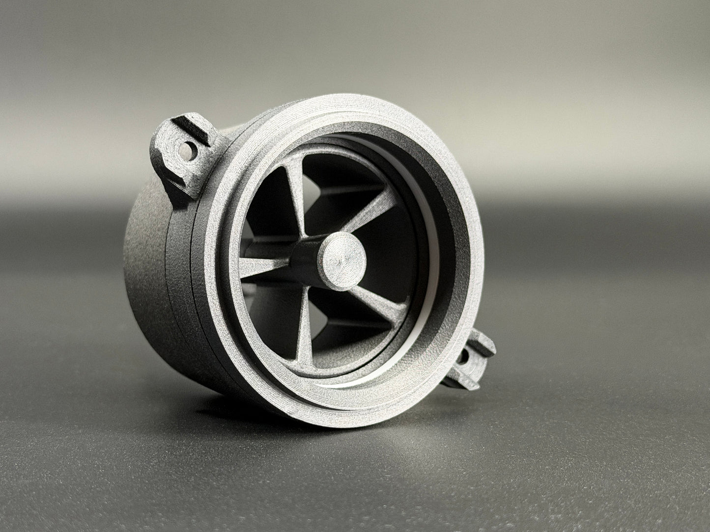 GlowVent Fantom Black, custom air vent for Mazda MX5 NC