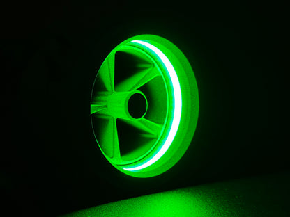 GlowVent Fantom Black, custom air vent for Mazda MX5 NC