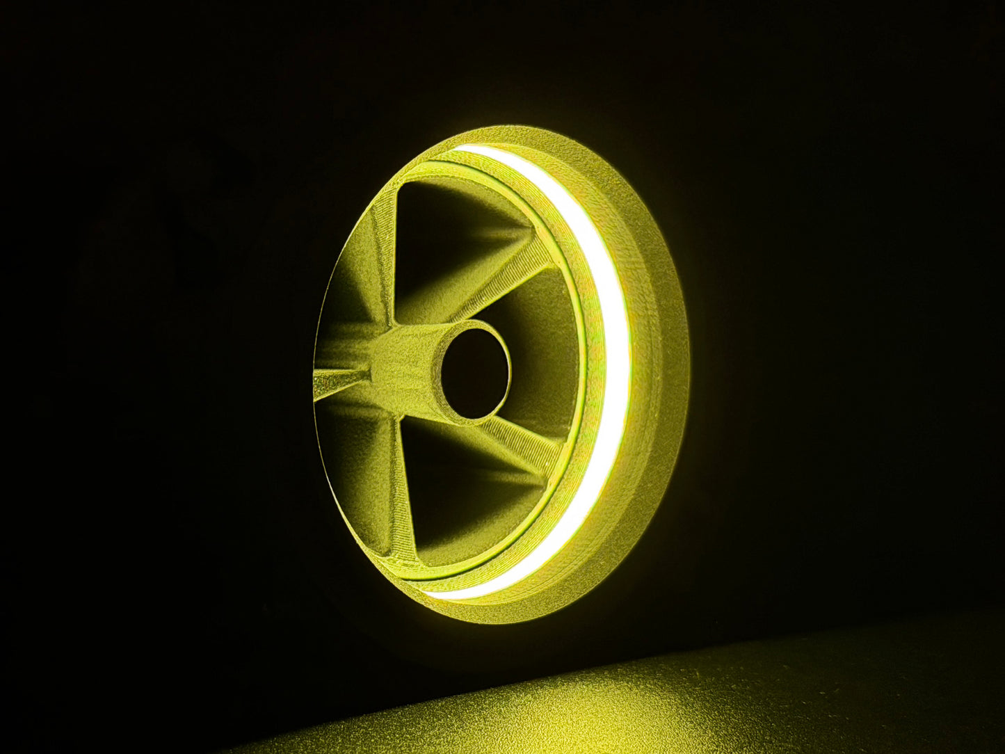 GlowVent Fantom Black, custom air vent for Mazda MX5 NC
