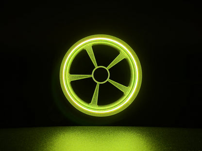 GlowVent Fantom Black, custom air vent for Mazda MX5 NC