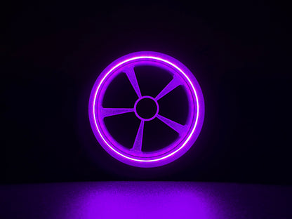 GlowVent Fantom Black, custom air vent for Mazda MX5 NC