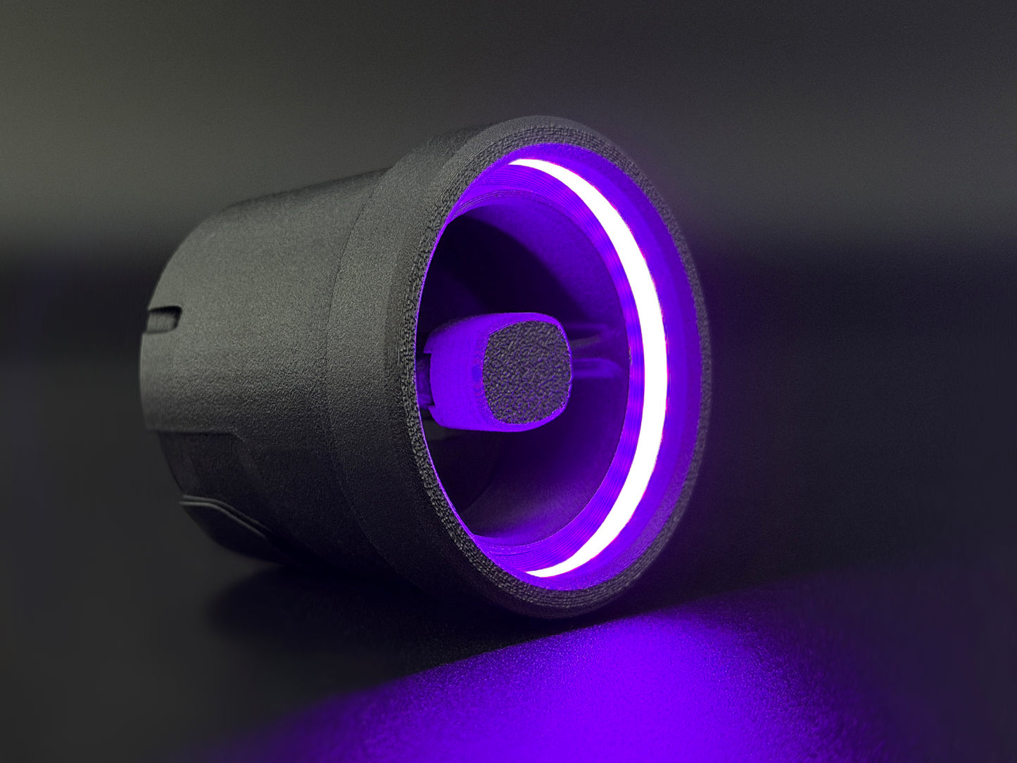 GlowVent Nebula Black, custom air vent for Mazda MX5 NA / NB