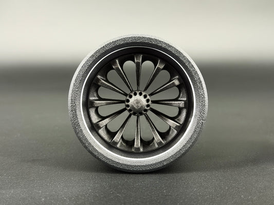 GlowVent Menance Black, custom air vent for Mazda MX5 NA / NB
