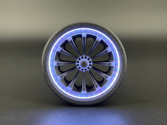 GlowVent Menance Black, custom air vent for Mazda MX5 NA / NB