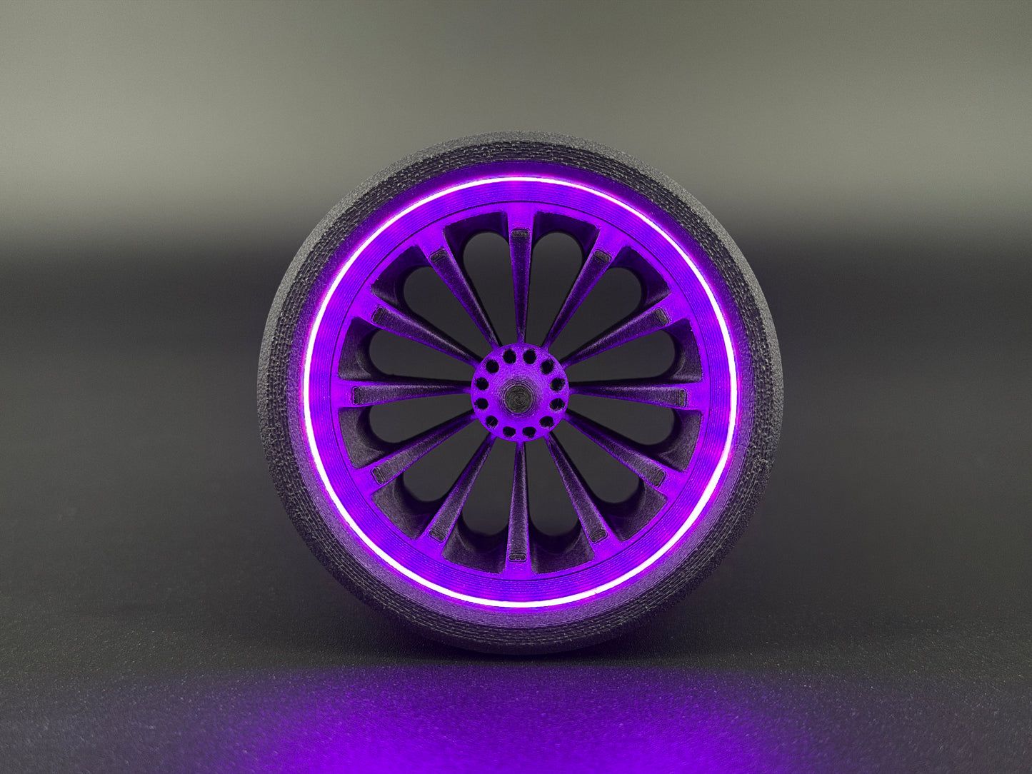GlowVent Menance Black, custom air vent for Mazda MX5 NA / NB