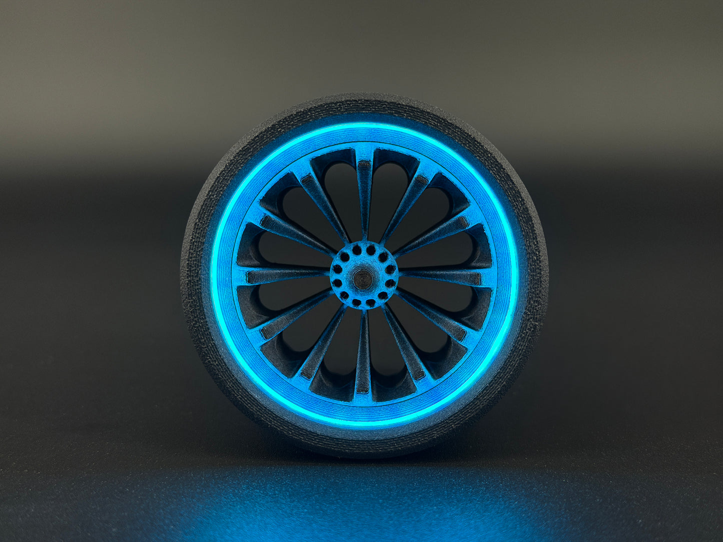 GlowVent Menance Black, custom air vent for Mazda MX5 NA / NB