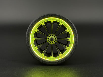 GlowVent Menance Black, custom air vent for Mazda MX5 NA / NB