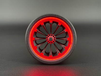 GlowVent Menance Black, custom air vent for Mazda MX5 NA / NB