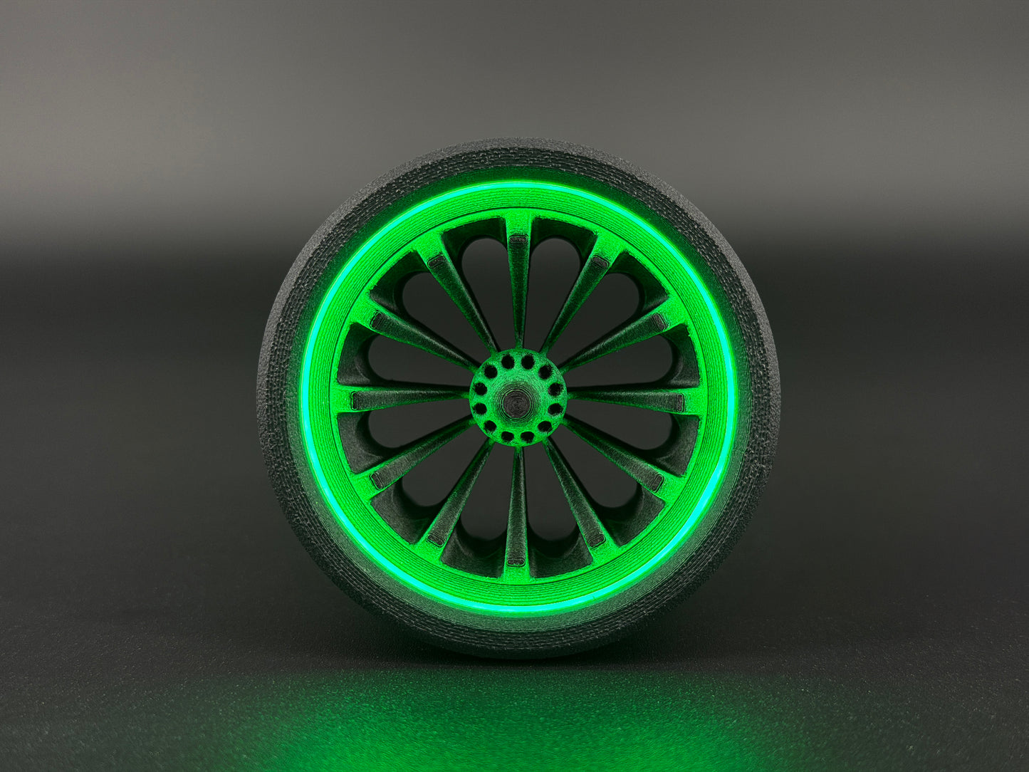 GlowVent Menance Black, custom air vent for Mazda MX5 NA / NB