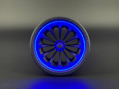 GlowVent Menance Black, custom air vent for Mazda MX5 NA / NB