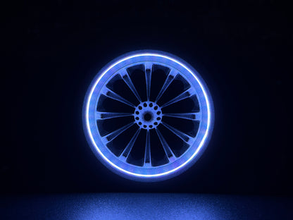 GlowVent Menance Black, custom air vent for Mazda MX5 NA / NB