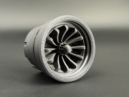 GlowVent Menance Black, custom air vent for Mazda MX5 NA / NB