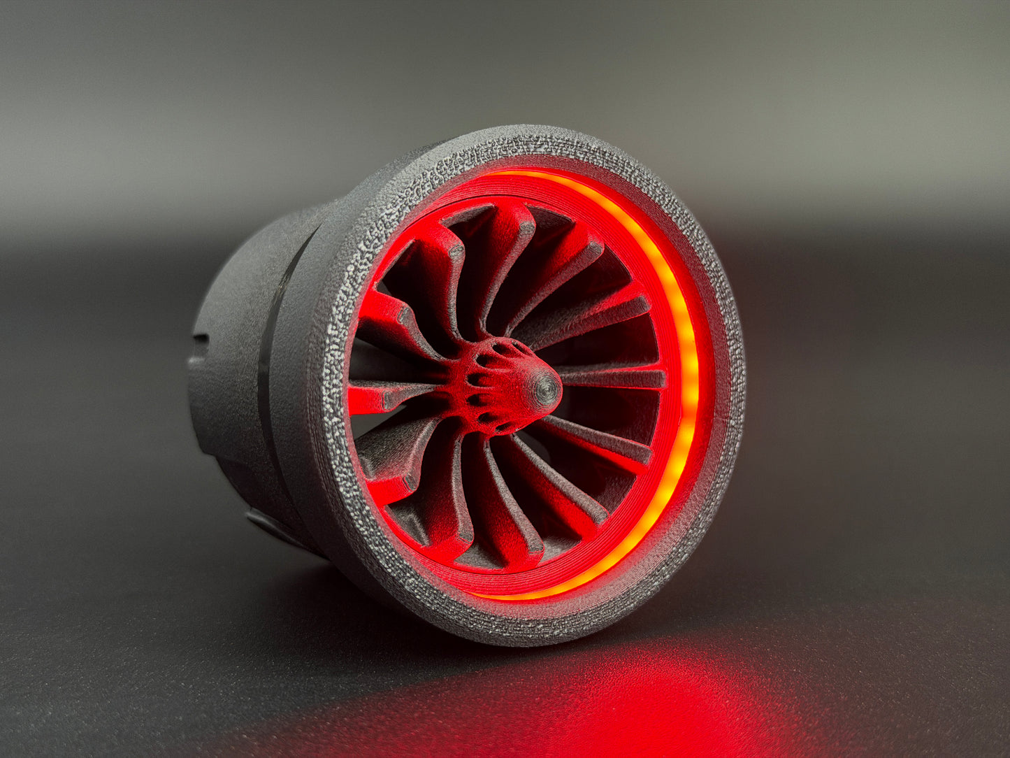 GlowVent Menance Black, custom air vent for Mazda MX5 NA / NB