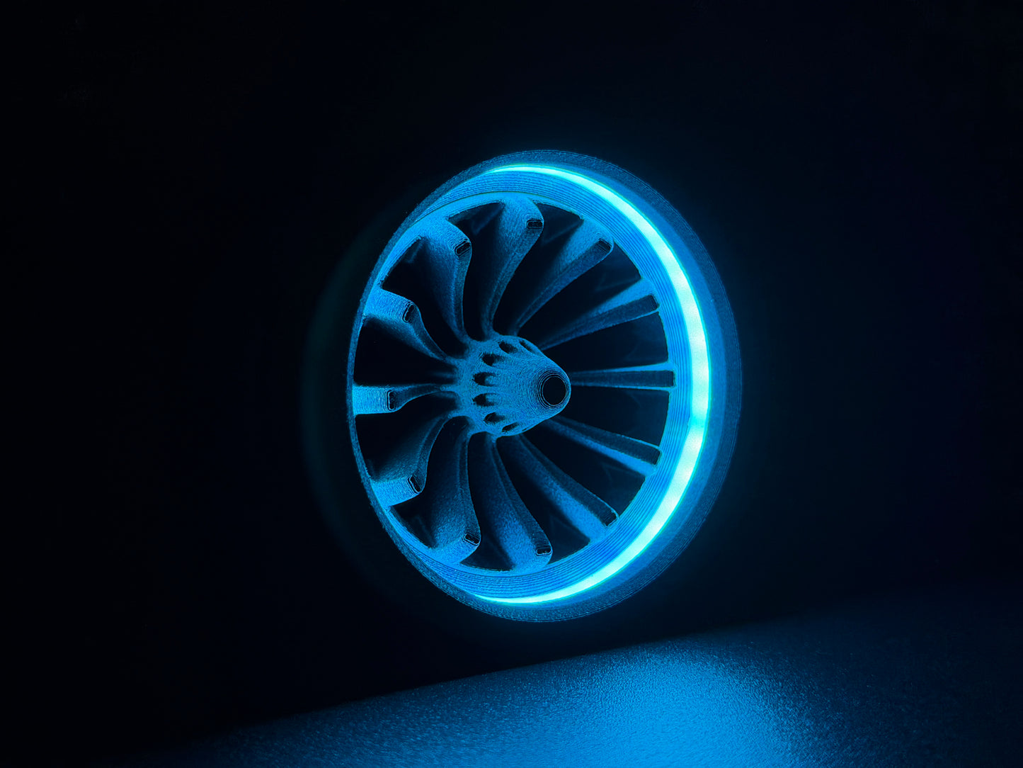 GlowVent Menance Black, custom air vent for Mazda MX5 NA / NB