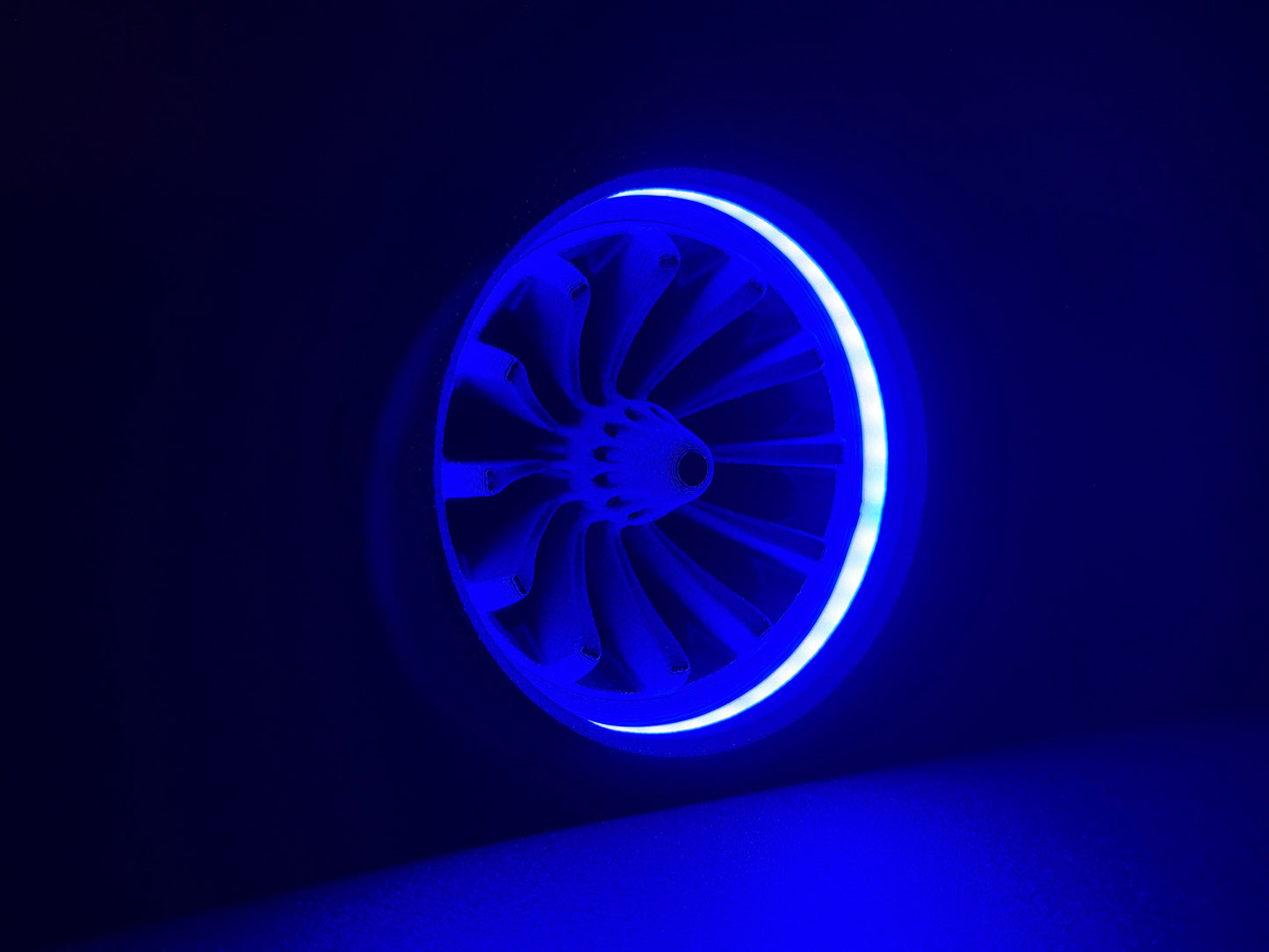 GlowVent Menance Black, custom air vent for Mazda MX5 NA / NB