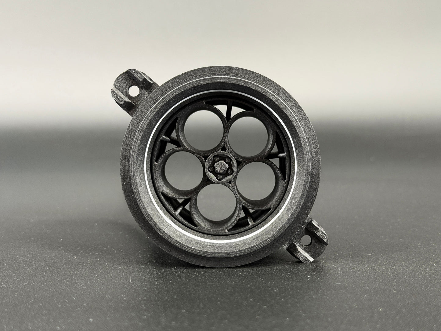 GlowVent Aerospace Black, custom air vent for Mazda MX5 NC
