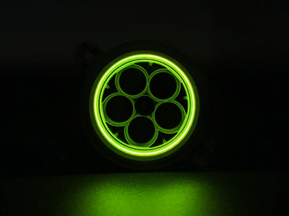 GlowVent Aerospace Black, custom air vent for Mazda MX5 NC