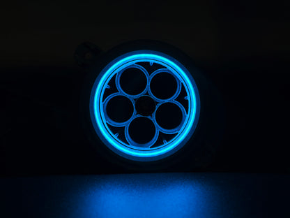 GlowVent Aerospace Black, custom air vent for Mazda MX5 NC