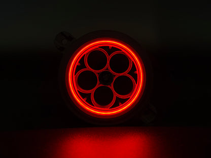 GlowVent Aerospace Black, custom air vent for Mazda MX5 NC