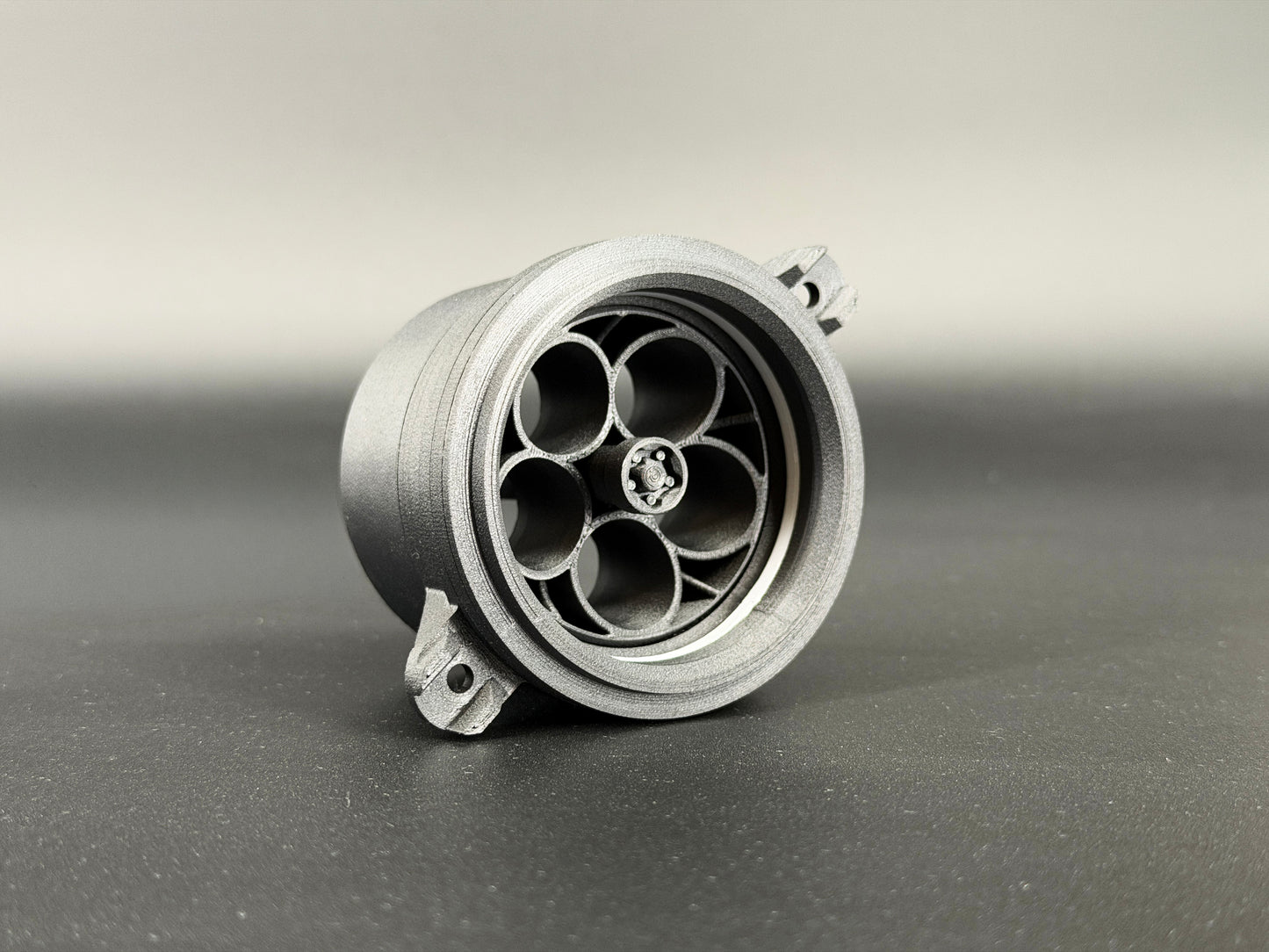 GlowVent Aerospace Black, custom air vent for Mazda MX5 NC