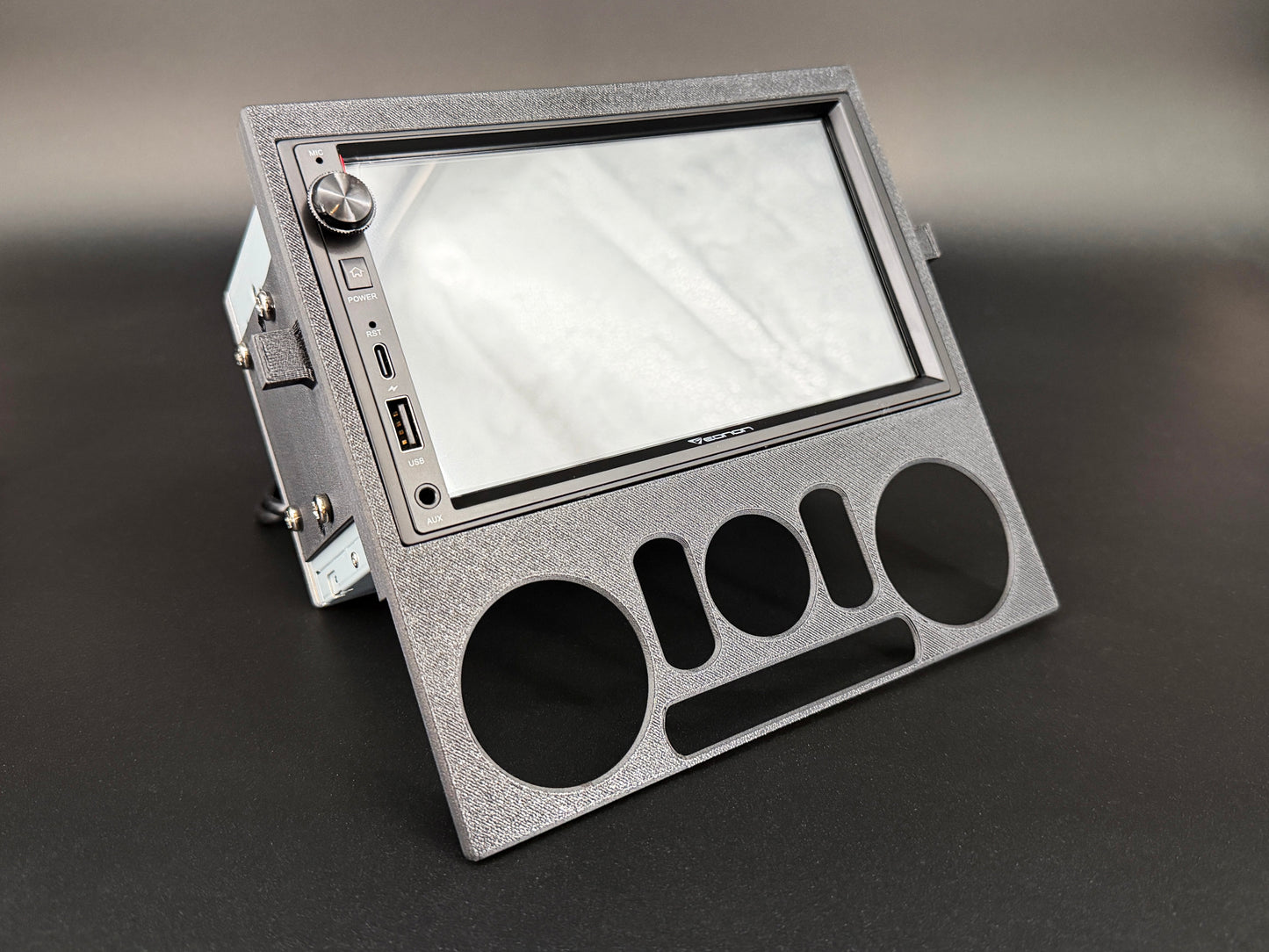 Custom Double DIN Radio Holder for Eonon X3 for Mazda MX-5 NB