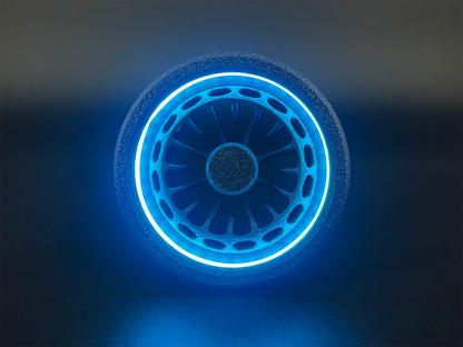 GlowVent One Black Set, custom air vent for Mazda MX5 NB / NBFL