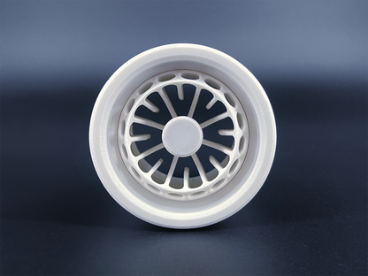 GlowVent One White Set, custom air vent for Mazda MX5 NB / NBFL
