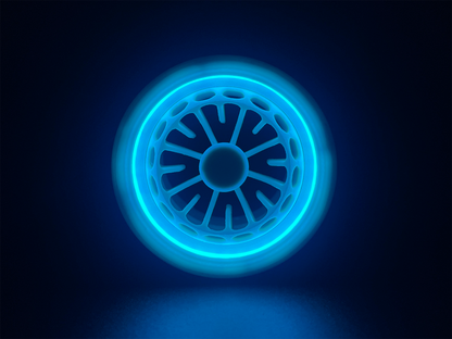 GlowVent One White Set, custom air vent for Mazda MX5 NB / NBFL
