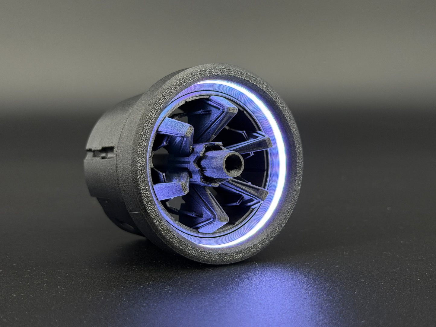 GlowVent T1K, gen II custom modular air vent for Mazda MX5 NA / NB