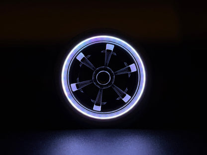 GlowVent T1K, gen II custom modular air vent for Mazda MX5 NA / NB