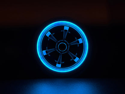 GlowVent T1K, gen II custom modular air vent for Mazda MX5 NA / NB