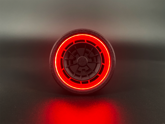GlowVent Star Black, custom air vent for Mazda MX5 NB / NBFL
