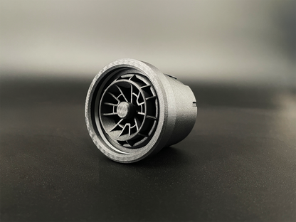 GlowVent Star Black, custom air vent for Mazda MX5 NB / NBFL