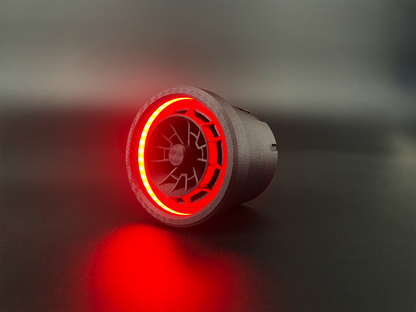 GlowVent Star Black, custom air vent for Mazda MX5 NB / NBFL